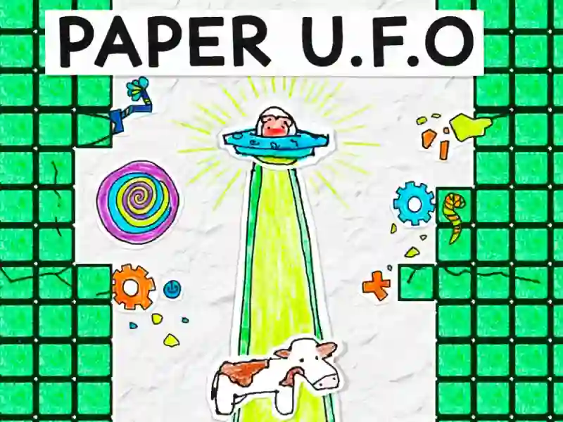 Paper U.F.O. — δωρεάν online παιχνίδι