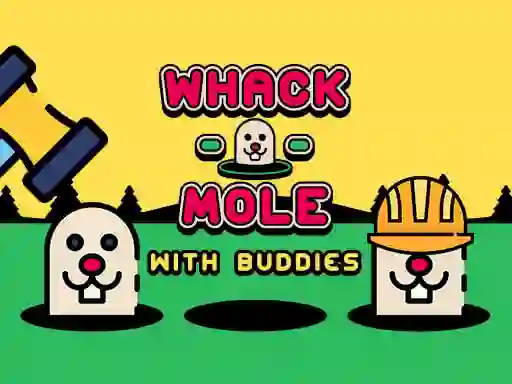 Whack A Mole With Buddies — δωρεάν online παιχνίδι