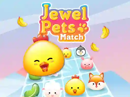 Jewel Pets Match — δωρεάν online παιχνίδι