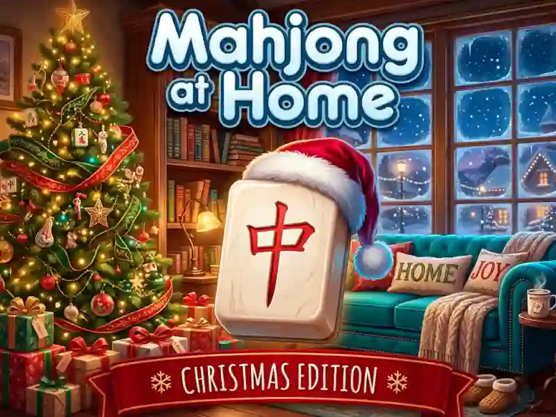 Mahjong At Home Xmas Edition — δωρεάν online παιχνίδι