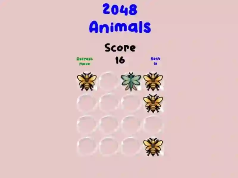 2048 Animals — δωρεάν online παιχνίδι