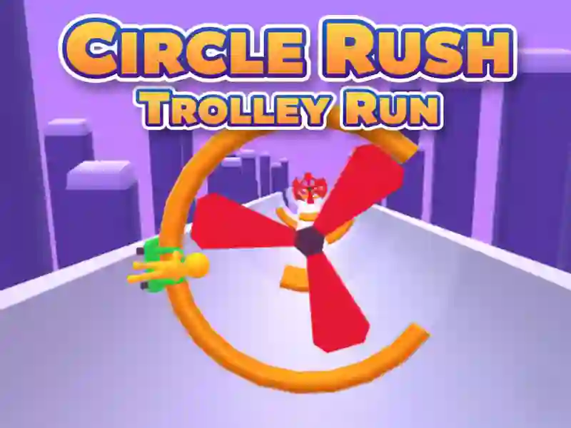 Circle Rush Trolley Run — δωρεάν online παιχνίδι