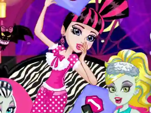 Monster Slumber Party Funny Faces — δωρεάν online παιχνίδι