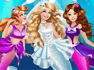 Mermaid Doll Wedding — δωρεάν online παιχνίδι