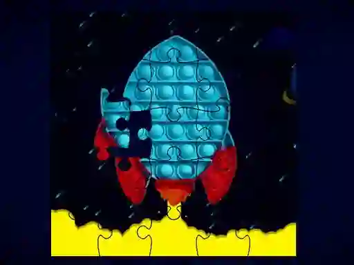 Pop It Rockets In Space Jigsaw — δωρεάν online παιχνίδι
