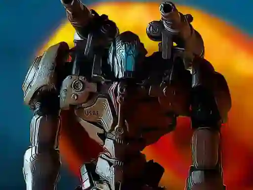 Metal Robot Puzzle — δωρεάν online παιχνίδι