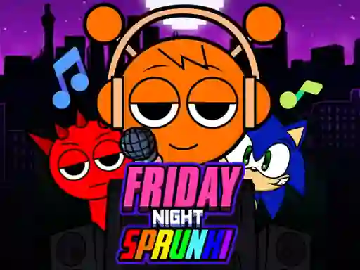 Friday Night Sprunki — δωρεάν online παιχνίδι
