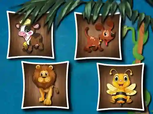 Cute Animal Shapes — δωρεάν online παιχνίδι