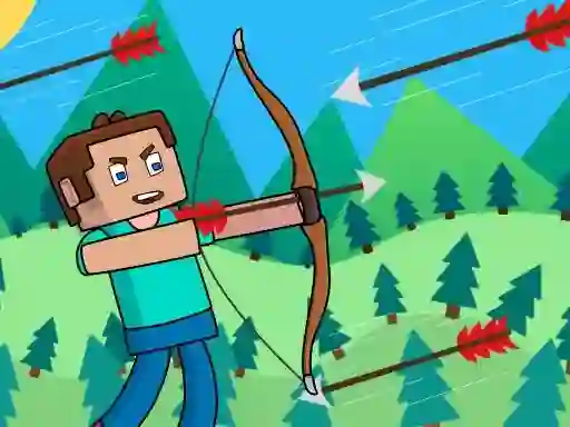 Noob Archer Monster Attack — δωρεάν online παιχνίδι