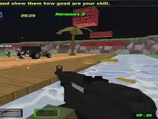 Blocky Combat Strike Zombie Multiplayer — δωρεάν online παιχνίδι