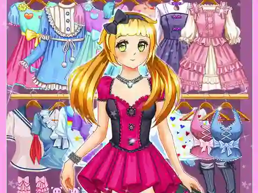 Anime Kawaii Dress Up — δωρεάν online παιχνίδι