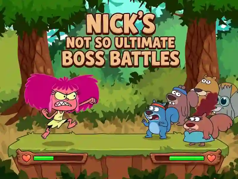 Nick's Not so Ultimate Boss Battles — δωρεάν online παιχνίδι