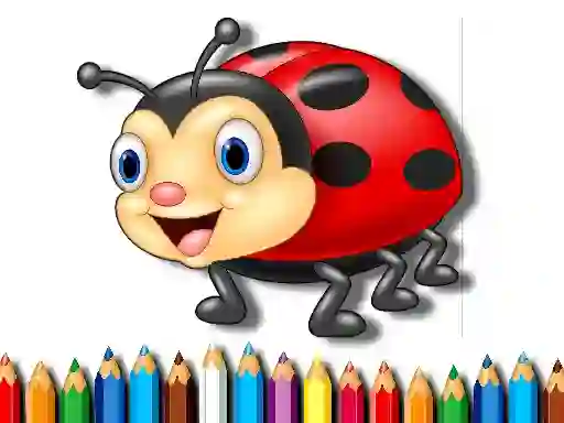 Ladybug Coloring Book — δωρεάν online παιχνίδι