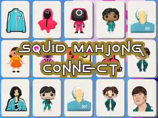 Squid Mahjong Connect — δωρεάν online παιχνίδι