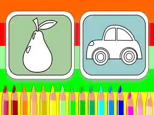 Fun Coloring Book — δωρεάν online παιχνίδι