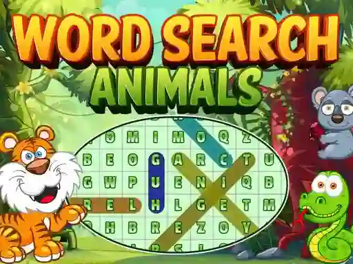 Word Search Animals — δωρεάν online παιχνίδι
