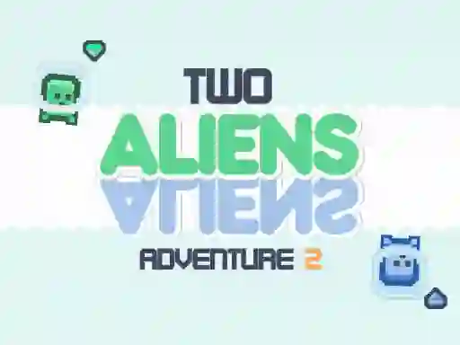 Two Aliens Adventure 2 — δωρεάν online παιχνίδι