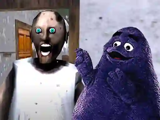 When Granny Met Grimace Shake — δωρεάν online παιχνίδι