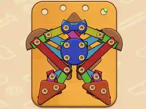 Wood & Screw Puzzle — δωρεάν online παιχνίδι