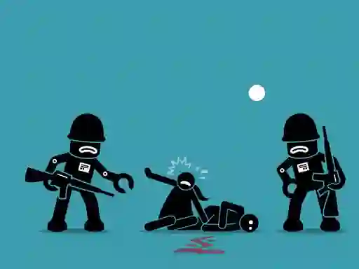 Military Soldiers In Battle Jigsaw — δωρεάν online παιχνίδι