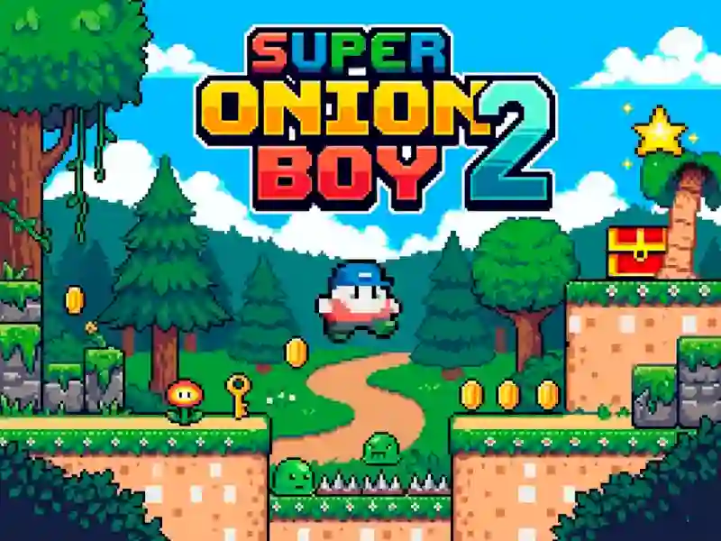 Super Onion Boy 2 — δωρεάν online παιχνίδι
