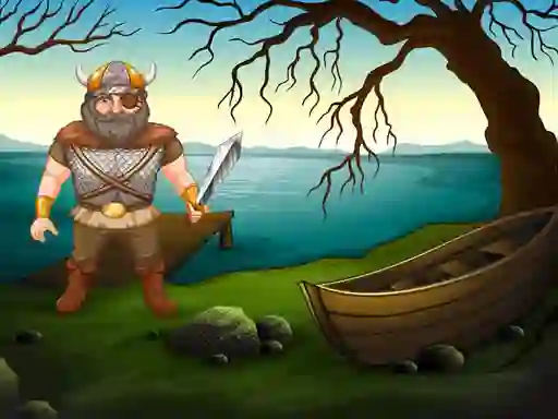 Viking Warrior Battle: Puzzle — δωρεάν online παιχνίδι