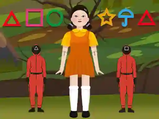 Squid Game Hidden Signs — δωρεάν online παιχνίδι