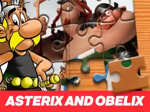 Asterix and Obelix Jigsaw Puzzle — δωρεάν online παιχνίδι