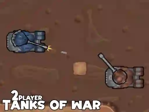 2Player Tanks of War — δωρεάν online παιχνίδι