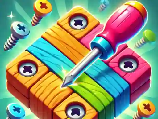 Unscrew Wood Puzzle — δωρεάν online παιχνίδι