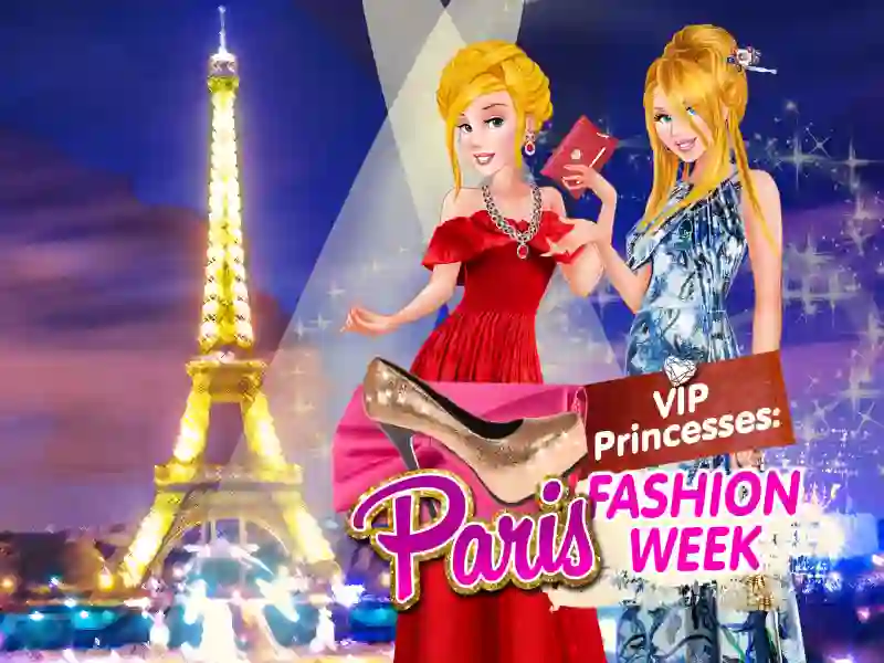 VIP Princesses: Paris Fashion Week — δωρεάν online παιχνίδι