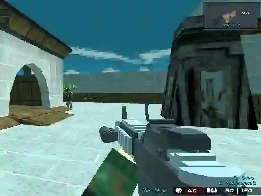 Blocky Shooting Arena 3d Pixel Combat — δωρεάν online παιχνίδι