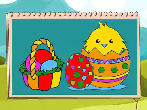 Coloring Book Easter — δωρεάν online παιχνίδι