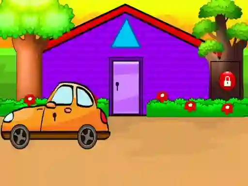 Orange Car Escape — δωρεάν online παιχνίδι