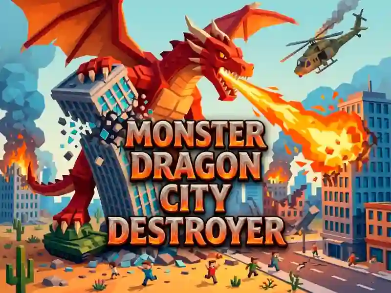 Monster Dragon City Destroyer — δωρεάν online παιχνίδι
