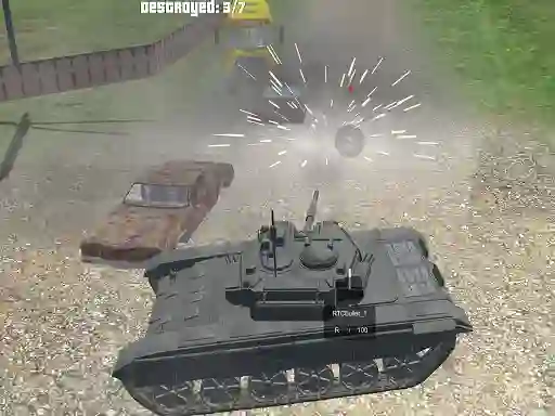 Tank Shooting Simulator — δωρεάν online παιχνίδι