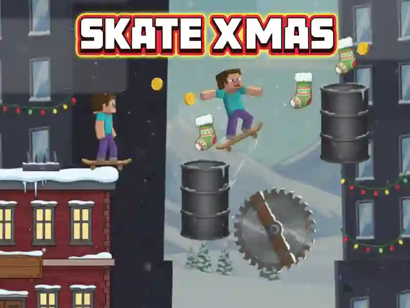 Skate Xmas — δωρεάν online παιχνίδι