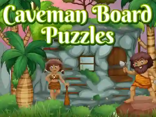 Caveman Board Puzzles — δωρεάν online παιχνίδι