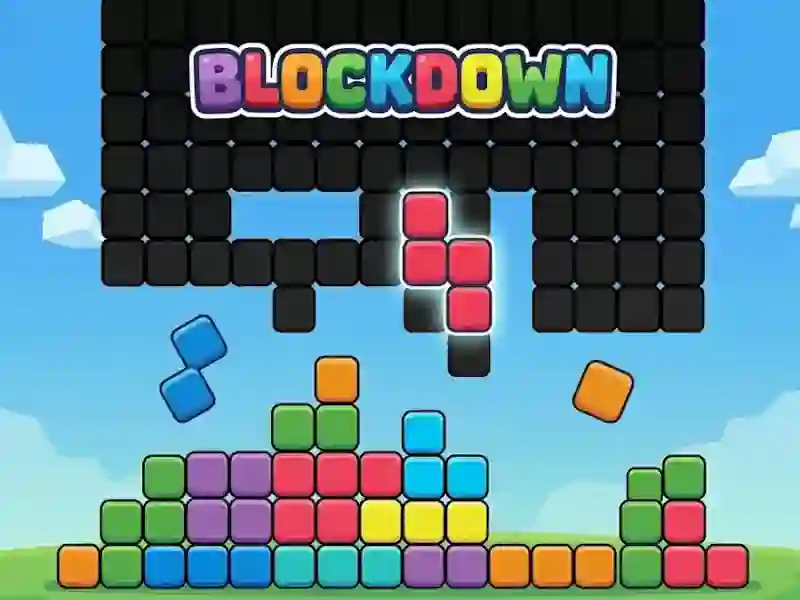 BlockDown — δωρεάν online παιχνίδι