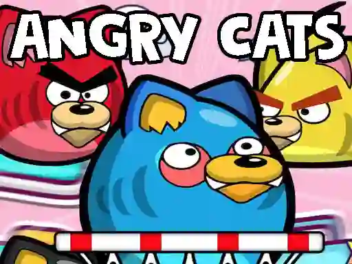 Angry Cats — δωρεάν online παιχνίδι