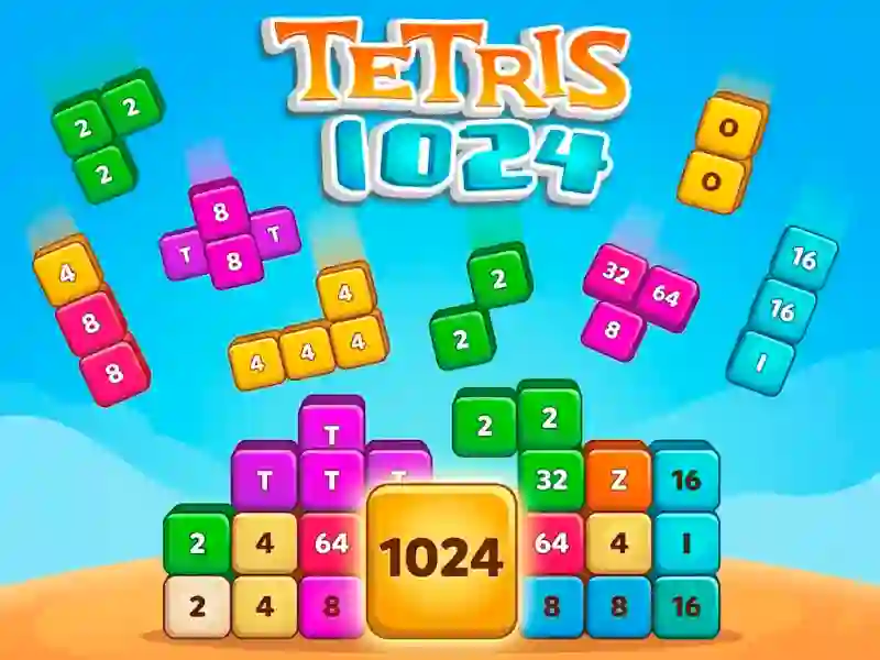 Tetris 1024 — δωρεάν online παιχνίδι