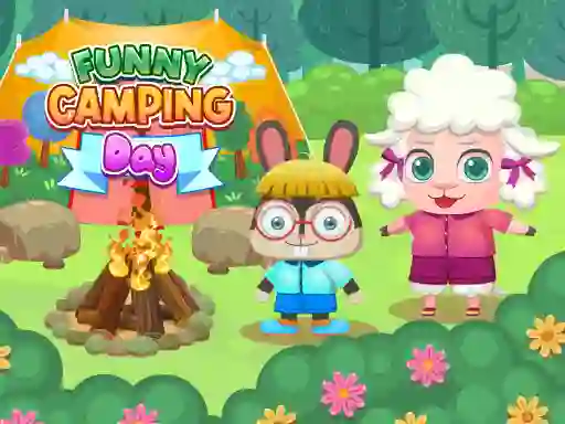 Funny Camping Day — δωρεάν online παιχνίδι