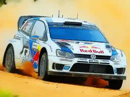 Rally Car Driving Jigsaw — δωρεάν online παιχνίδι