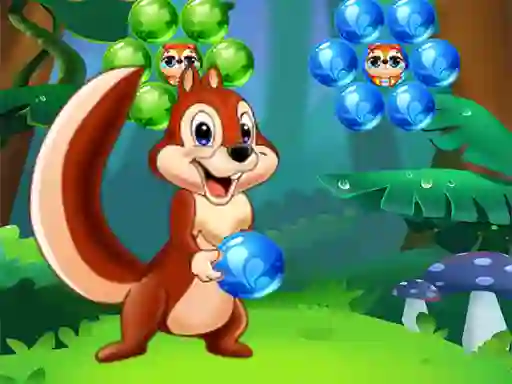 Bubbles Shooter Squirrel — δωρεάν online παιχνίδι