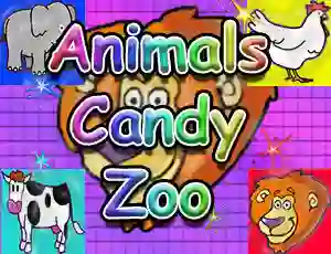 Animals Candy Zoo — δωρεάν online παιχνίδι