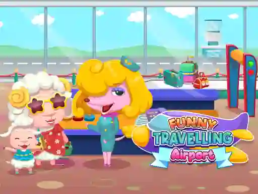 Funny Travelling Airport — δωρεάν online παιχνίδι