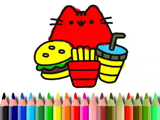 Back To School: Cute Cats Coloring — δωρεάν online παιχνίδι