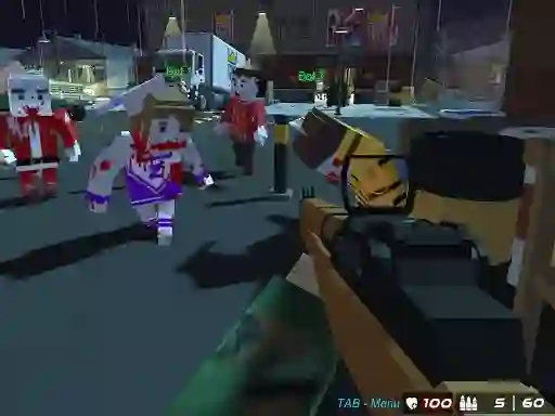 GunGame 24 Pixel — δωρεάν online παιχνίδι