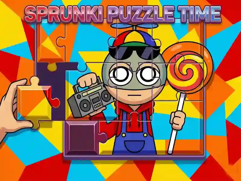 Sprunki Puzzle Time — δωρεάν online παιχνίδι
