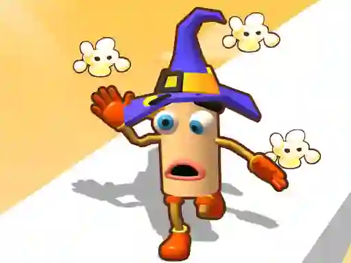 Popcorn Race 3D — δωρεάν online παιχνίδι